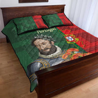Portugal Day 10th June Quilt Bed Set Luis de Camoes Dia da Portugal