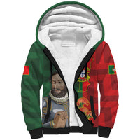Portugal Day 10th June Sherpa Hoodie Luis de Camoes Dia da Portugal
