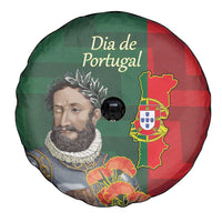 Portugal Day 10th June Spare Tire Cover Luis de Camoes Dia da Portugal