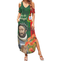 Portugal Day 10th June Summer Maxi Dress Luis de Camoes Dia da Portugal