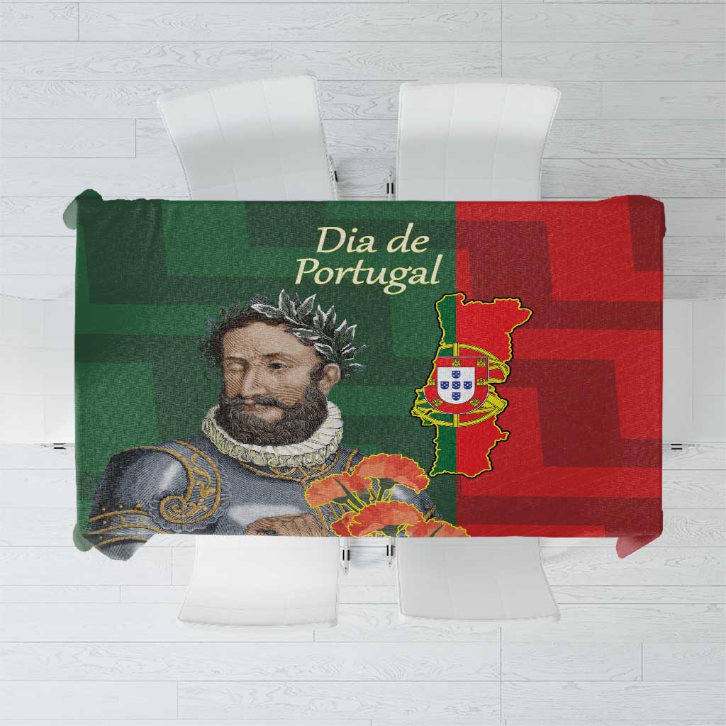 Portugal Day 10th June Tablecloth Luis de Camoes Dia da Portugal