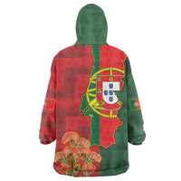 Portugal Day 10th June Wearable Blanket Hoodie Luis de Camoes Dia da Portugal