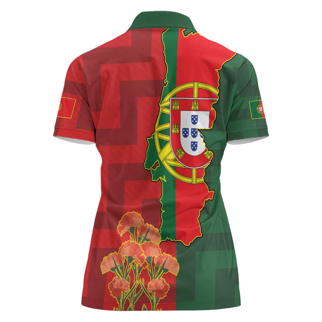 Portugal Day 10th June Women Polo Shirt Luis de Camoes Dia da Portugal