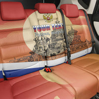 Personalized Russia Day 12th June Back Car Seat Cover Red Square Moscow