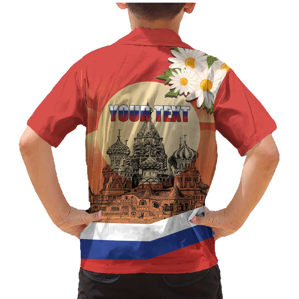 Personalized Russia Day 12th June Family Matching Mermaid Dress and Hawaiian Shirt Red Square Moscow