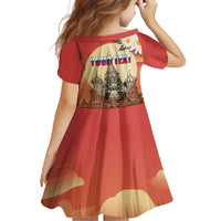 Personalized Russia Day 12th June Family Matching Mermaid Dress and Hawaiian Shirt Red Square Moscow