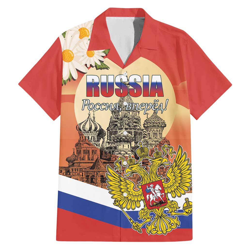 Personalized Russia Day 12th June Family Matching Mermaid Dress and Hawaiian Shirt Red Square Moscow