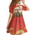 Personalized Russia Day 12th June Family Matching Off Shoulder Short Dress and Hawaiian Shirt Red Square Moscow