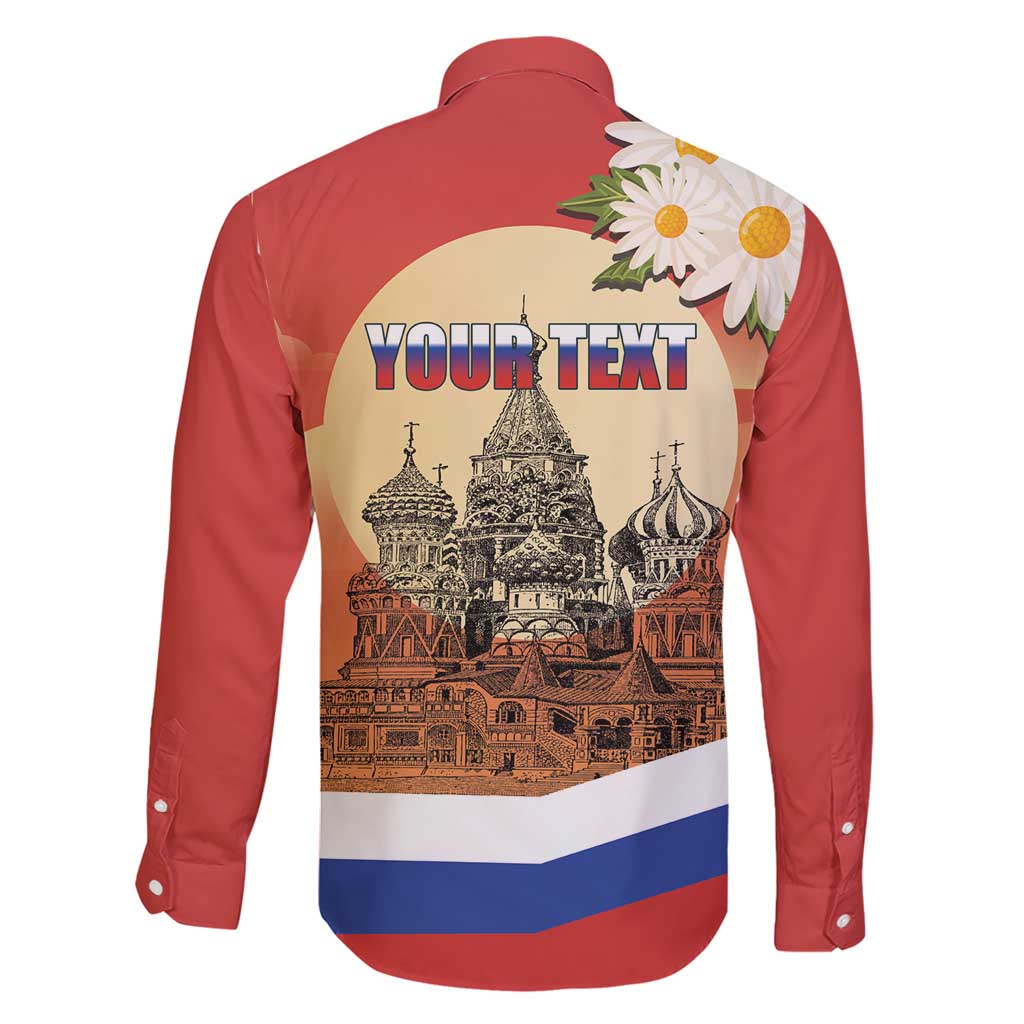 Personalized Russia Day 12th June Family Matching Short Sleeve Bodycon Dress and Hawaiian Shirt Red Square Moscow