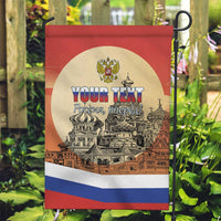 Personalized Russia Day 12th June Garden Flag Red Square Moscow