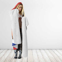 Personalized Russia Day 12th June Hooded Blanket Red Square Moscow