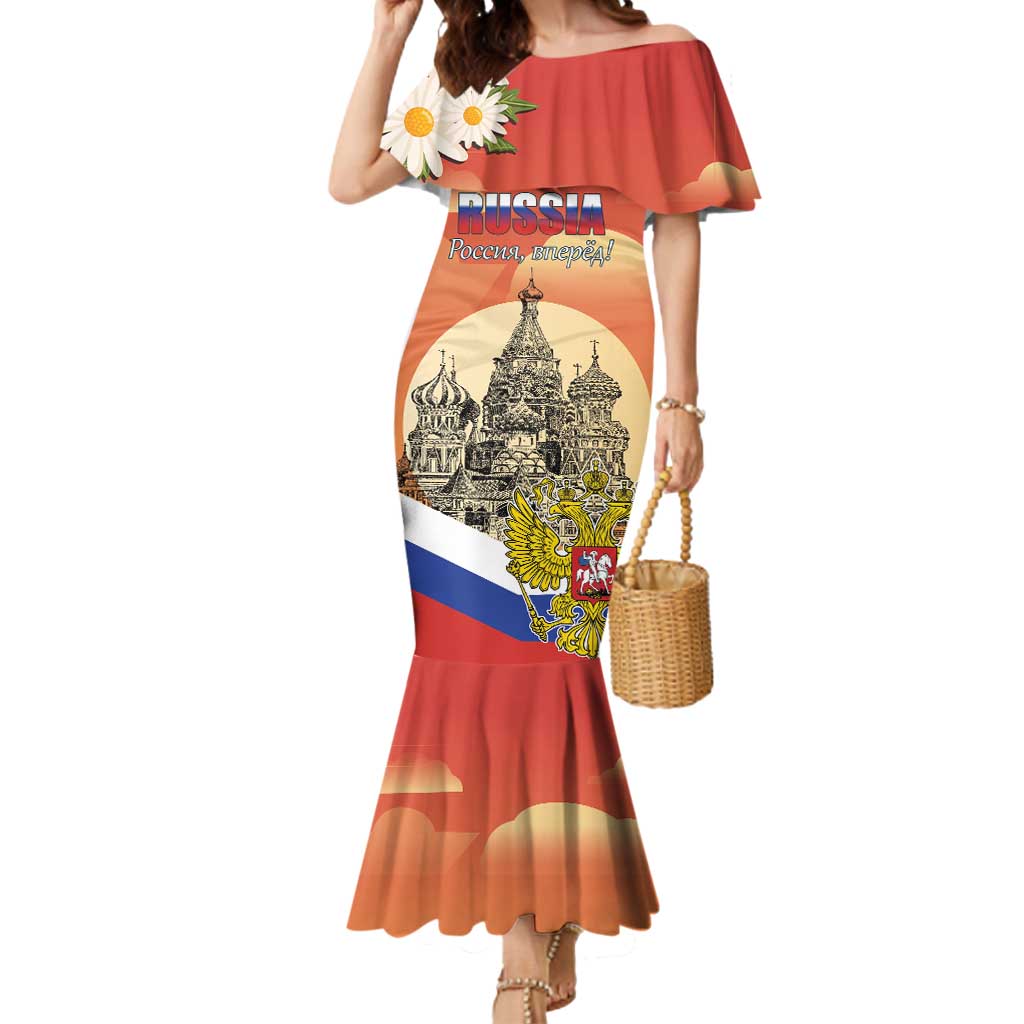Personalized Russia Day 12th June Mermaid Dress Red Square Moscow