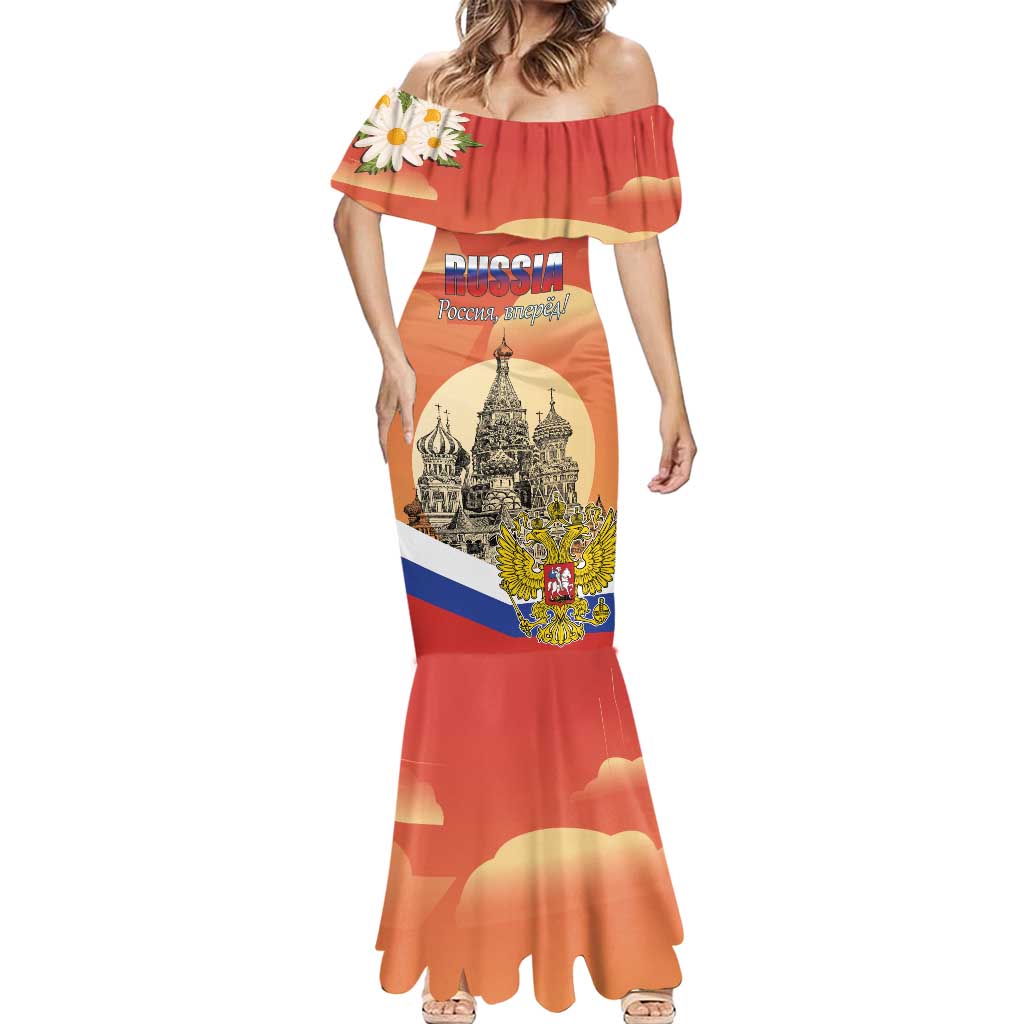 Personalized Russia Day 12th June Mermaid Dress Red Square Moscow