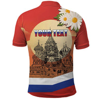 Personalized Russia Day 12th June Polo Shirt Red Square Moscow