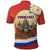 Personalized Russia Day 12th June Polo Shirt Red Square Moscow
