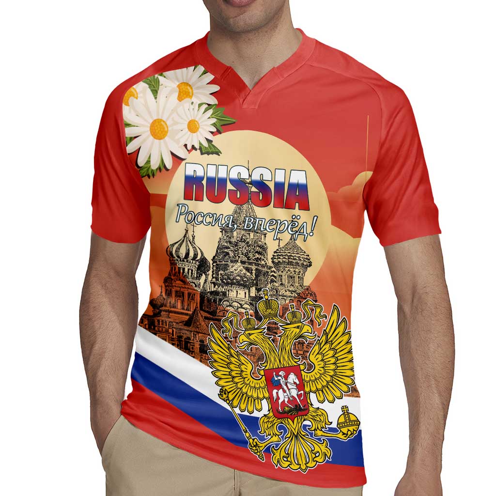 Personalized Russia Day 12th June Rugby Jersey Red Square Moscow
