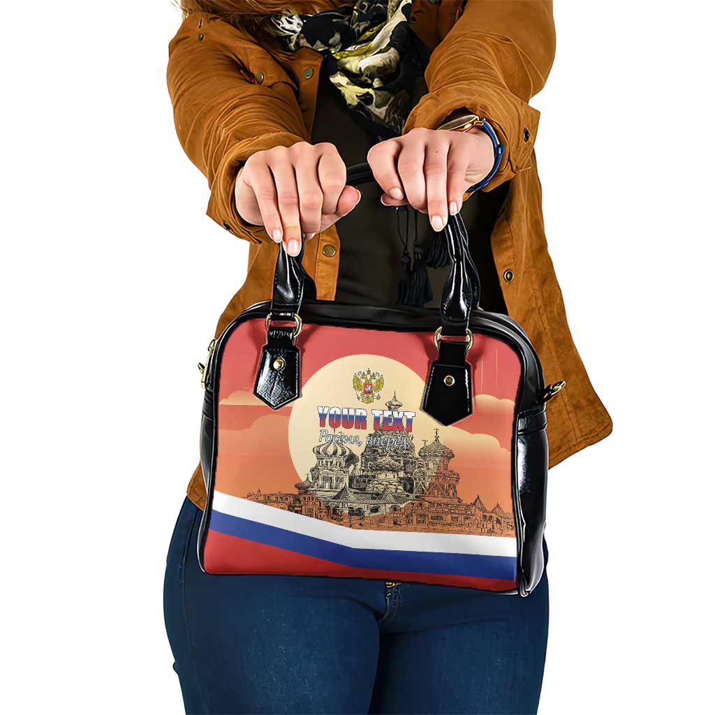 Personalized Russia Day 12th June Shoulder Handbag Red Square Moscow