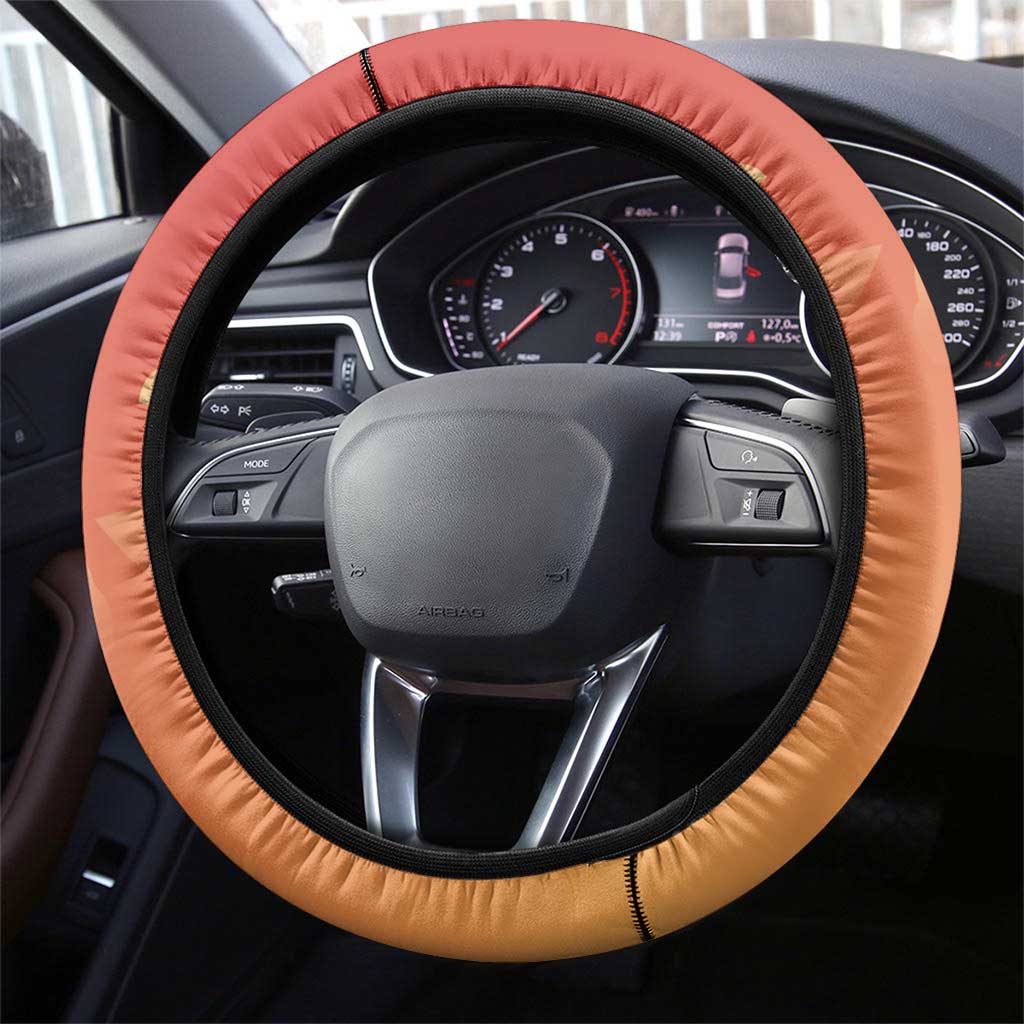 Russia Day 12th June Steering Wheel Cover Red Square Moscow