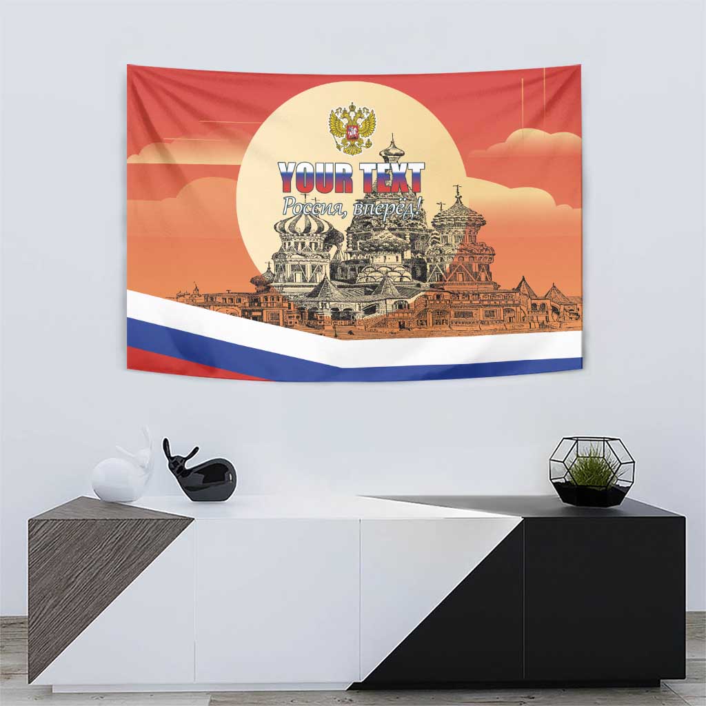 Personalized Russia Day 12th June Tapestry Red Square Moscow