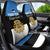 Personalized Estonia Flag Day 4 June Car Seat Cover Elagu Esti!