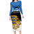 Personalized Estonia Flag Day 4 June Family Matching Long Sleeve Bodycon Dress and Hawaiian Shirt Elagu Esti!