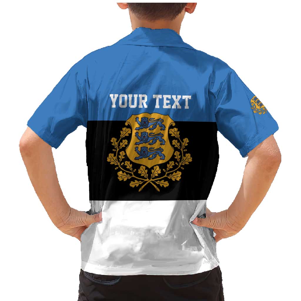 Personalized Estonia Flag Day 4 June Family Matching Mermaid Dress and Hawaiian Shirt Elagu Esti!