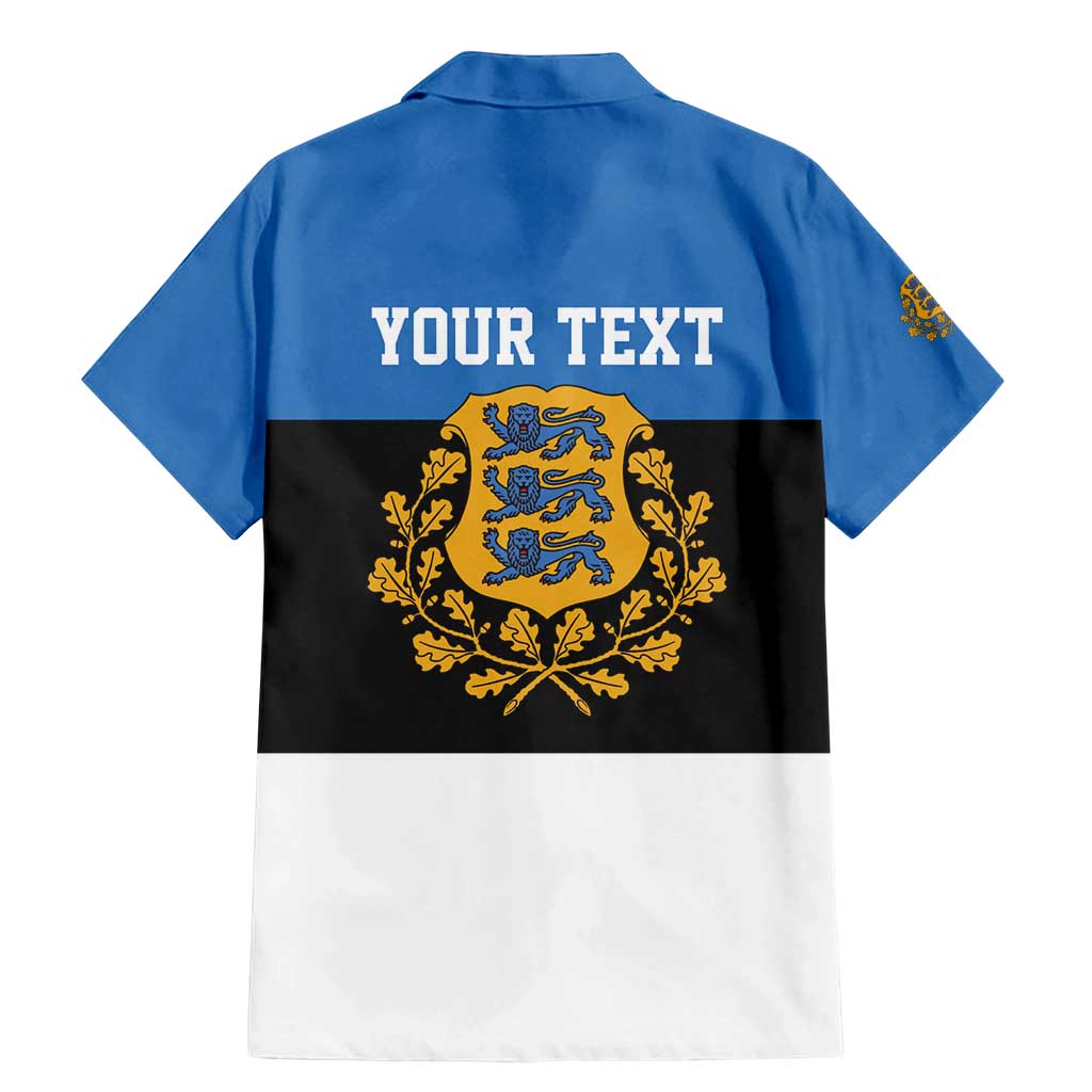 Personalized Estonia Flag Day 4 June Family Matching Mermaid Dress and Hawaiian Shirt Elagu Esti!
