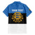 Personalized Estonia Flag Day 4 June Family Matching Short Sleeve Bodycon Dress and Hawaiian Shirt Elagu Esti!