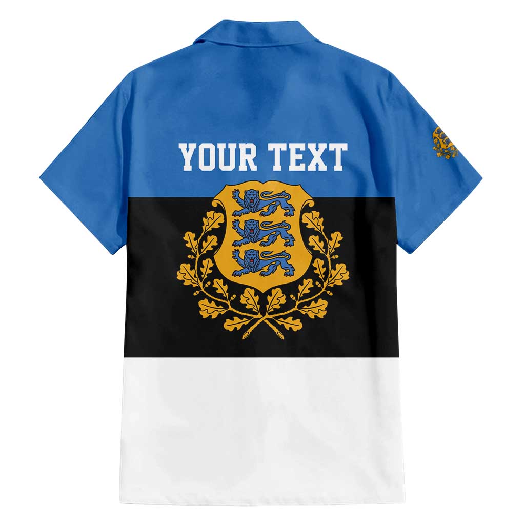 Personalized Estonia Flag Day 4 June Family Matching Tank Maxi Dress and Hawaiian Shirt Elagu Esti!