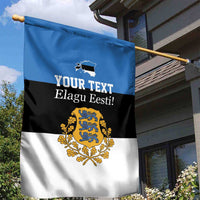 Personalized Estonia Flag Day 4 June Garden Flag Elagu Esti!