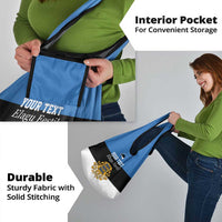 Personalized Estonia Flag Day 4 June Grocery Bag Elagu Esti!