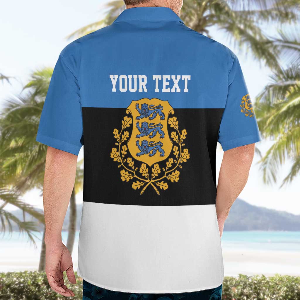 Personalized Estonia Flag Day 4 June Hawaiian Shirt Elagu Esti!