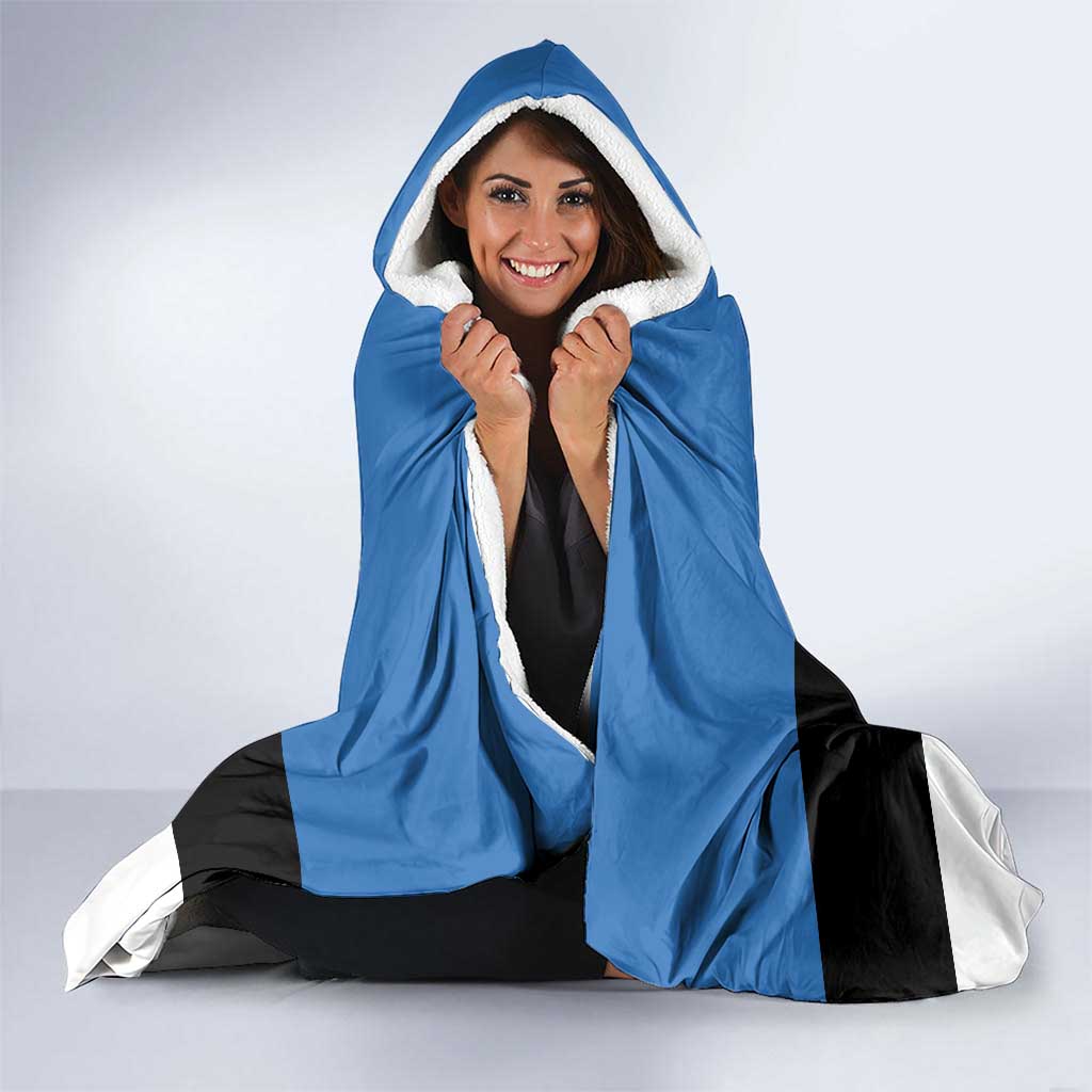 Personalized Estonia Flag Day 4 June Hooded Blanket Elagu Esti!