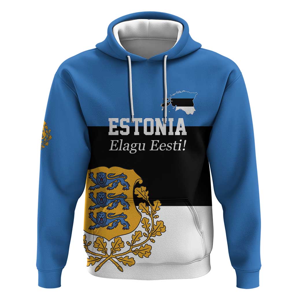 Personalized Estonia Flag Day 4 June Hoodie Elagu Esti!