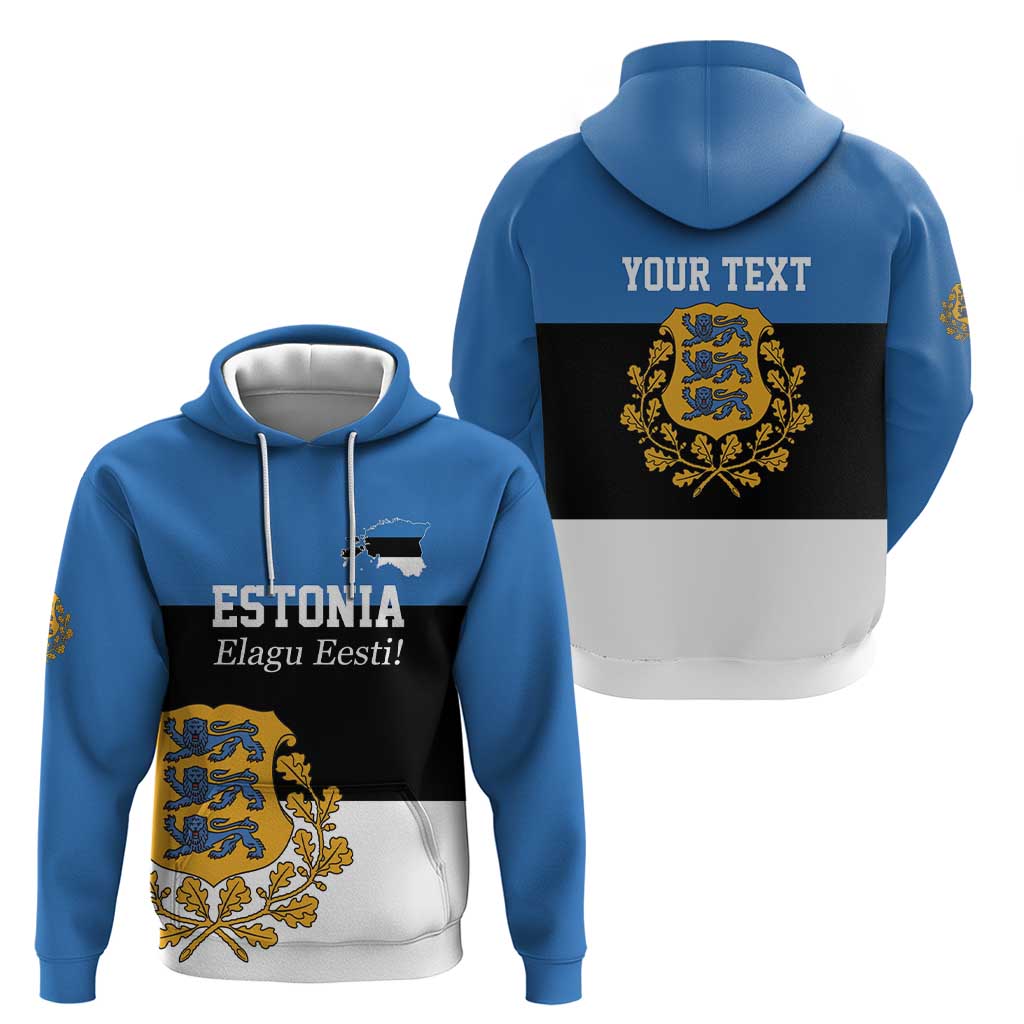 Personalized Estonia Flag Day 4 June Hoodie Elagu Esti!