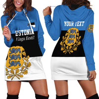 Personalized Estonia Flag Day 4 June Hoodie Dress Elagu Esti!