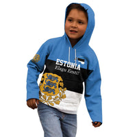 Personalized Estonia Flag Day 4 June Kid Hoodie Elagu Esti!