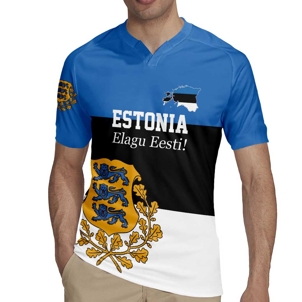 Personalized Estonia Flag Day 4 June Rugby Jersey Elagu Esti!