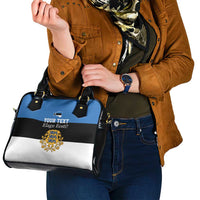 Personalized Estonia Flag Day 4 June Shoulder Handbag Elagu Esti!