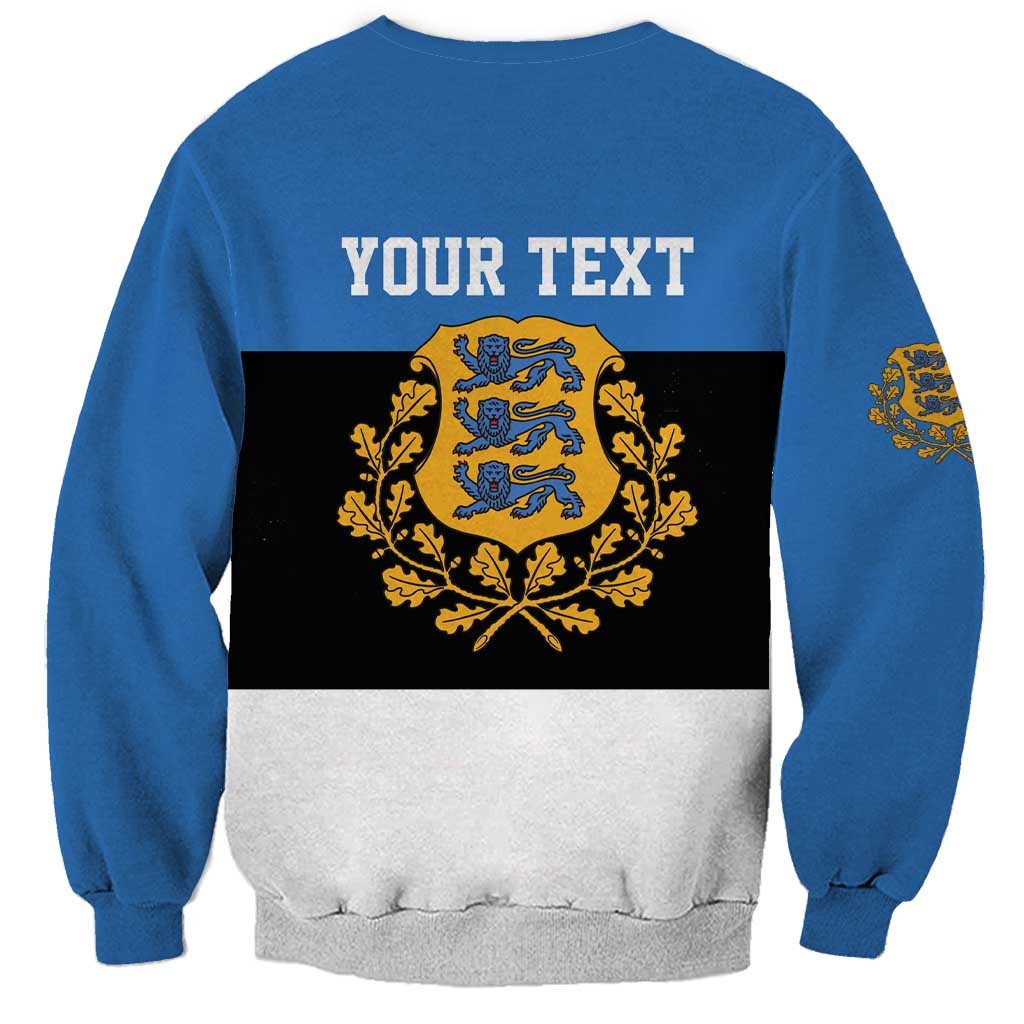 Personalized Estonia Flag Day 4 June Sweatshirt Elagu Esti!