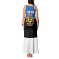 Personalized Estonia Flag Day 4 June Tank Maxi Dress Elagu Esti!