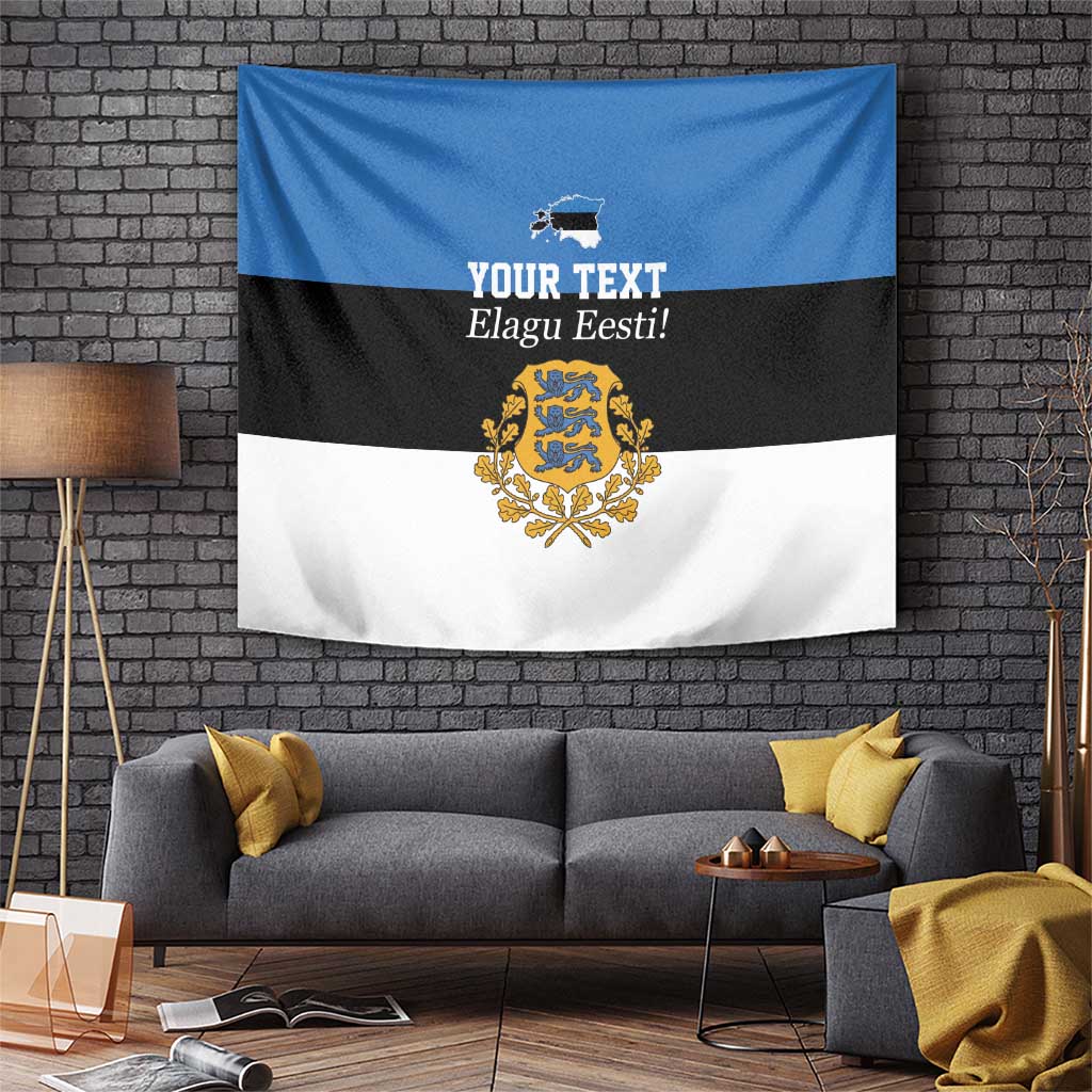 Personalized Estonia Flag Day 4 June Tapestry Elagu Esti!
