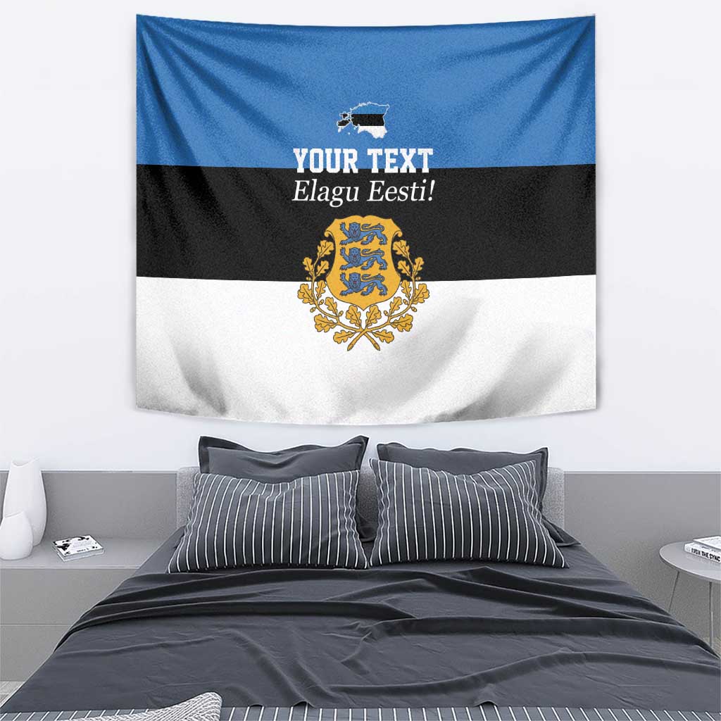Personalized Estonia Flag Day 4 June Tapestry Elagu Esti!