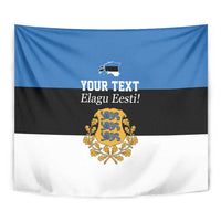 Personalized Estonia Flag Day 4 June Tapestry Elagu Esti!