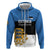Personalized Estonia Flag Day 4 June Zip Hoodie Elagu Esti!