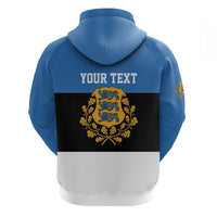Personalized Estonia Flag Day 4 June Zip Hoodie Elagu Esti!
