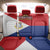 Personalized Sint Maarten Flag day Back Car Seat Cover Semper progrediens Flag Style