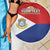 Personalized Sint Maarten Flag day Beach Blanket Semper progrediens Flag Style