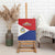 Personalized Sint Maarten Flag day Canvas Wall Art Semper progrediens Flag Style
