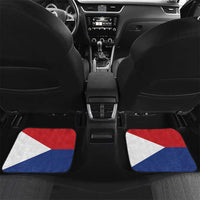 Personalized Sint Maarten Flag day Car Mats Semper progrediens Flag Style